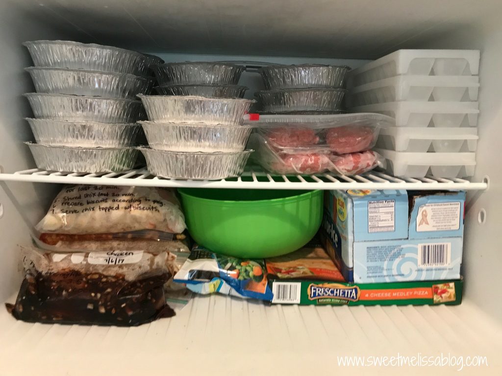 Freezer Meals - Sweet Melissa